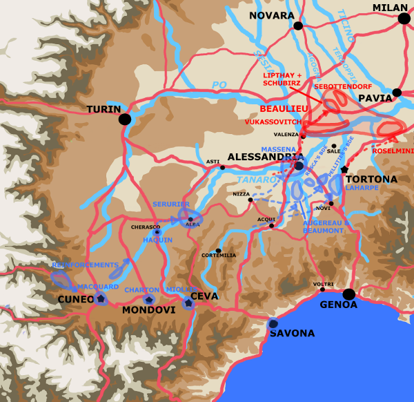 A map showing the situation on May 2nd.