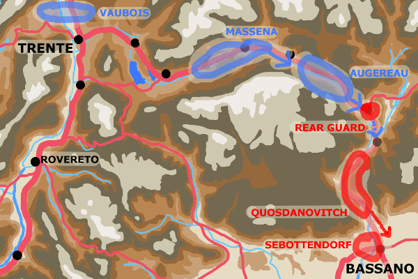 A map showing unit positions as of September 7th.