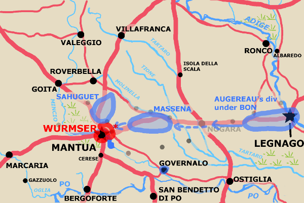 A map showing unit positions as of September 14th.