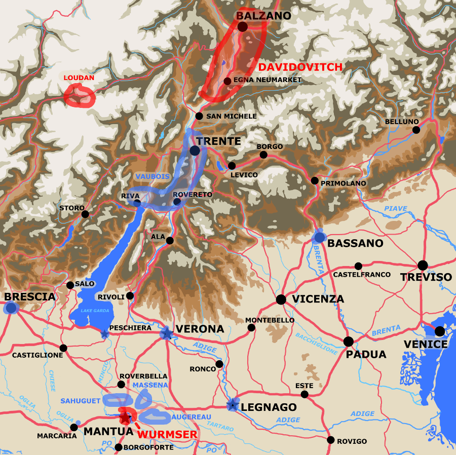 A map showing the theatre of operations September 15th.