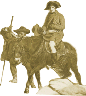 Napoleon on a Donkey